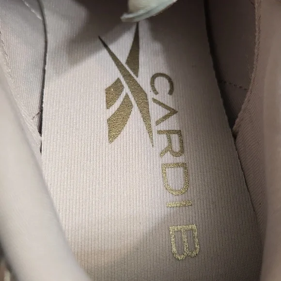 Reebok Classic X Cardi B Leather Rose Gold Sneakers (W Size 8)